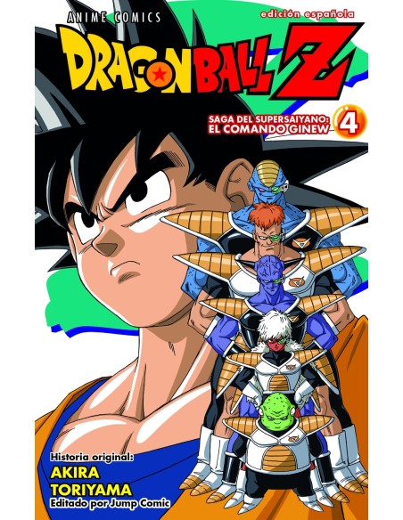 Dragon Ball Z Anime Comics Saga del comando Ginew nº 04 06